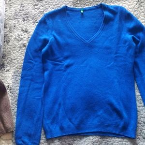 Cobalt Blue Wool mix sweater